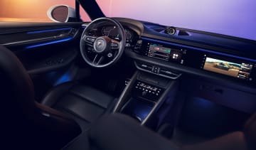 Porsche Macan EV interior