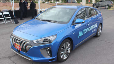 Hyundai Ioniq Autonomous - front/side