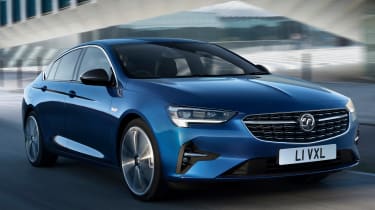 2020 Vauxhall Insignia facelift - front tracking