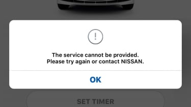Nissan Leaf - long termer update app problem