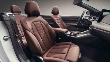 BMW 4 Series Convertible - front seats