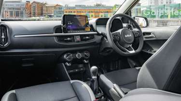 Kia Picanto facelift UK - cabin