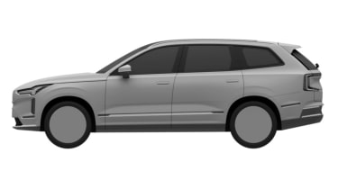 Volvo EXC90 patent image - side