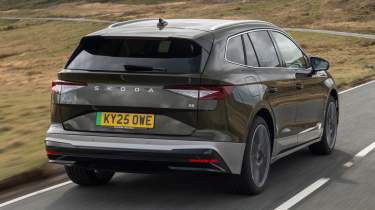 Skoda Enyaq - dynamic rear 3/4