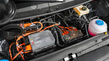 Volkswagen e-Crafter engine bay