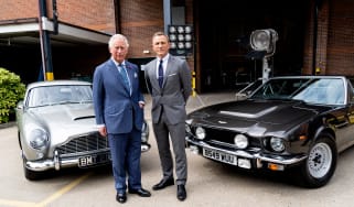 Aston Martin DB5 and V8