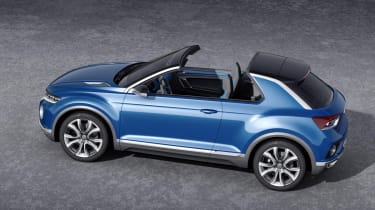 VW T-ROC concept 2014 roof off