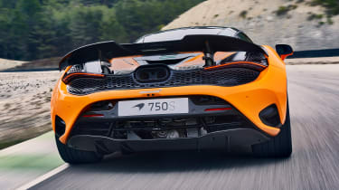 McLaren 750S - rear action