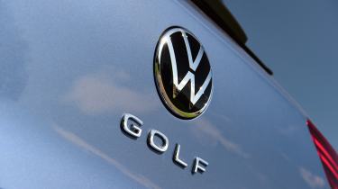 Volkswagen Golf facelift 2024 UK - Golf badge