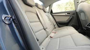 Audi A4 2.0 TDIe SE rear seats