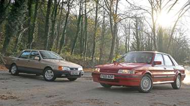 Ford Sierra vs MG Montego - front