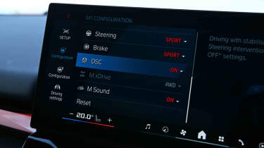 BMW M5 - drive modes