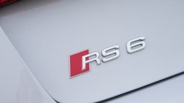 Audi RS6 Avant badge