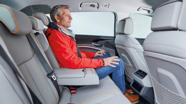 Audi e-tron - rear seats