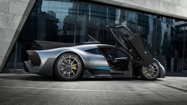 Mercedes-AMG Project ONE - side doors open