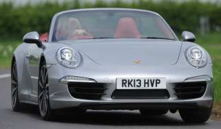 Porsche 911 Carrera S Cabriolet front cornering