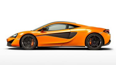 McLaren 570S - side orange