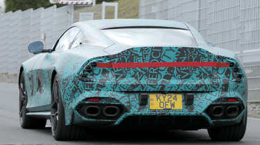 Aston Martin DBS spied 