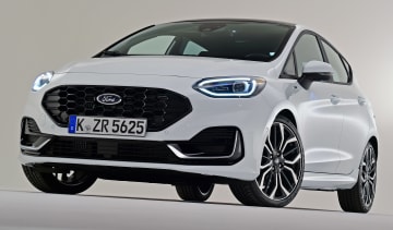 Ford Fiesta facelift - front
