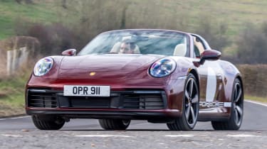 Porsche 911 Targa 4S Heritage Design Edition - front cornering