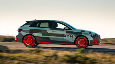 Audi S3 prototype - side