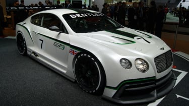 Bentley Continental GT3 front