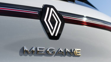 Renault Megane E-Tech - Megane badge