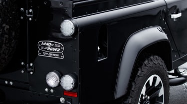 Land Rover Defender Works V8 - rear detail