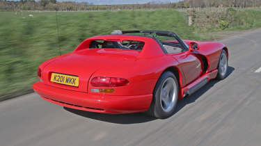 Dodge Viper Mk1 - rear tracking