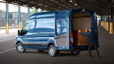 Ford Transit rear end