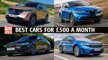 Best cars for £500 per month - header image