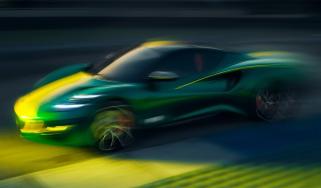 Lotus Emira Jim Clark special edition (blurred)