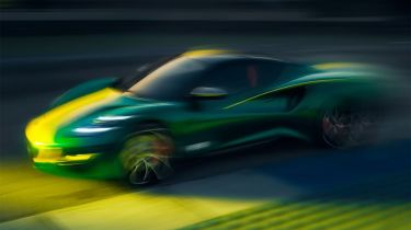 Lotus Emira Jim Clark special edition (blurred)