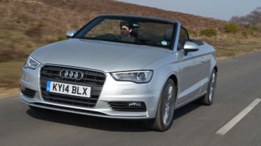 Audi A3 Cabriolet front tracking