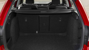 Skoda Octavia Estate 2017 facelift boot seats up