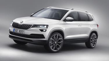 Skoda Karoq - front studio