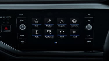 Volkswagen Polo - infotainment screen