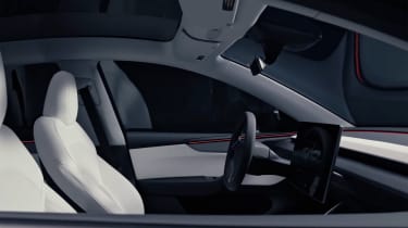 Tesla Model Y facelift - interior studio