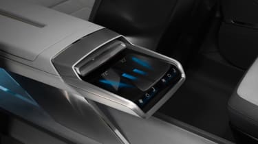 Audi h-tron concept - centre console