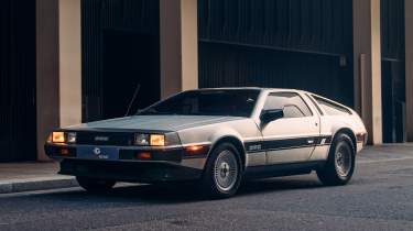 Electrogenic DeLorean DMC-12 - front