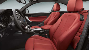 BMW 2 Series coupe 2014 interior front