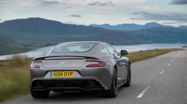 Aston Martin Vanquish 2014 rear