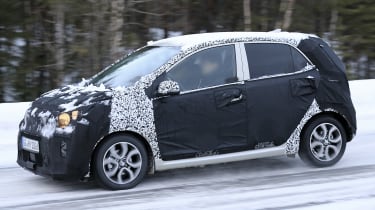 2020 Kia Picanto - spies - front tracking