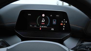 Cupra Born - digital instrument cluster