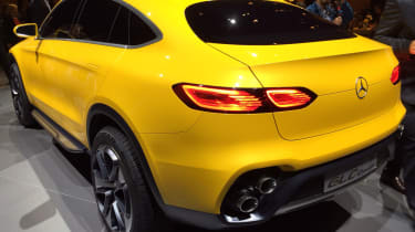 Mercedes GLC Coupe concept - rear show pic