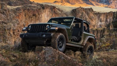Jeep Wrangler facelift - off-road