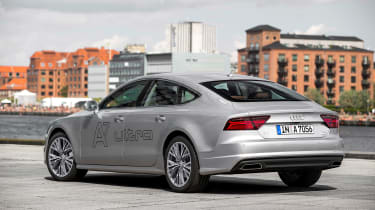 Audi A7 facelift - rear three quarter