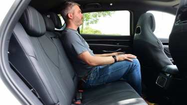 Richard Ingram sitting in the BYD Seal U DM-i 