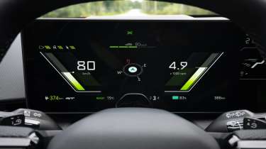 Kia EV3 GT - driver's display