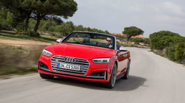 Audi S5 Cabriolet - front tracking